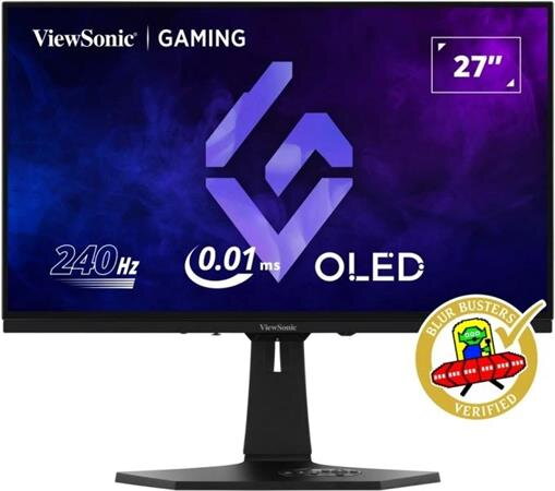 Viewsonic XG272-2K-OLED 27" 2K QHD OLED 2560x1440/450cd/0,02ms/240Hz/2xHDMI/DP/USB-C/USB-A,B/VESA/Repro Viewsonic XG272-2K-OLED 27" 2K QHD OLED 2560x1440/450cd/0,02ms/240Hz/2xHDMI/DP/USB-C/USB-A,B/VESA/Repro