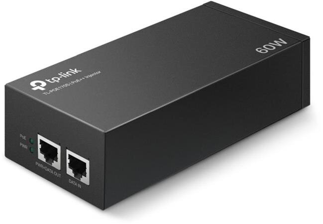 TP-Link TL-POE170S Gigabitový PoE injektor, 802.3af/at/bt, 60W TP-Link TL-POE170S Gigabitový PoE injektor, 802.3af/at/bt, 60W