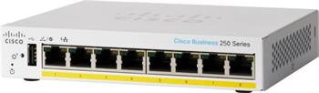 Cisco CBS250 Smart 8-port GE, Partial PoE, Desktop, Ext PSU - REFRESH Cisco CBS250 Smart 8-port GE, Partial PoE, Desktop, Ext PSU - REFRESH