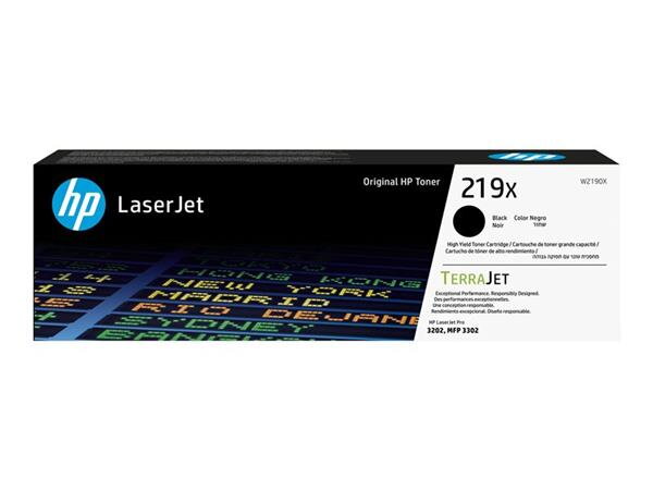 HP 219X High Yield Black Original LaserJet Toner Cartridge HP 219X High Yield Black Original LaserJet Toner Cartridge