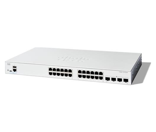 Cisco Catalyst switch C1300-24T-4X (24xGbE,4xSFP+,fanless) Cisco Catalyst switch C1300-24T-4X (24xGbE,4xSFP+,fanless)