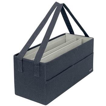 LEITZ Fabric textilní úložný box pro sdílené pracovní místo, 21x46,5x20cm LEITZ Fabric textilní úložný box pro sdílené pracovní místo, 21x46,5x20cm