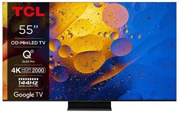 TCL 55C765 SMART TV 55" QLED/4K UHD/Mini LED/144Hz/4xHDMI/USB/LAN/GoogleTV TCL 55C765 SMART TV 55" QLED/4K UHD/Mini LED/144Hz/4xHDMI/USB/LAN/GoogleTV