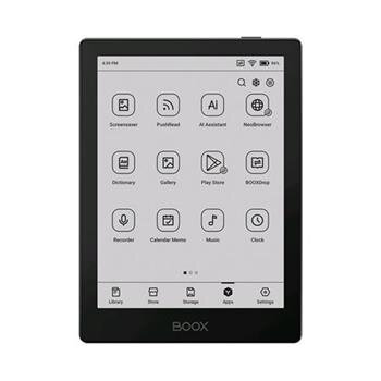 ONYX BOOX GO, E-book, 6, 6" Carta 1300, 32GB, Bluetooth, Android 12, E-ink displej, černý ONYX BOOX GO, E-book, 6, 6" Carta 1300, 32GB, Bluetooth, Android 12, E-ink displej, černý