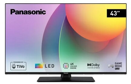 Panasonic TB-43W60AEZ Smart Powered by TiVo TV, 108cm, 4K, LED, HDR10, DVB-T2/S2/C Panasonic TB-43W60AEZ Smart Powered by TiVo TV, 108cm, 4K, LED, HDR10, DVB-T2/S2/C