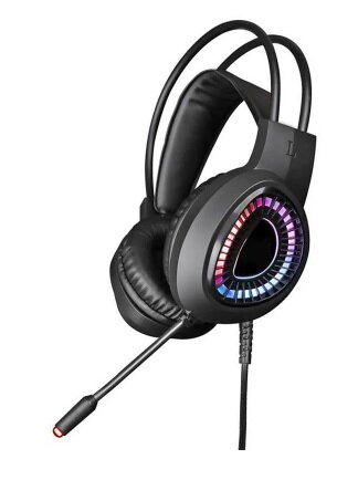 VARR GAMING RGB HEADPHONES 40MM WITH MIC USB 7.1 FOR PC & PS5 BLACK VARR GAMING RGB HEADPHONES 40MM WITH MIC USB 7.1 FOR PC & PS5 BLACK