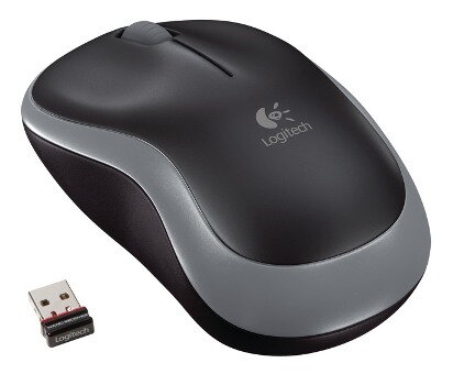 Logitech myš Wireless Mouse M185, optická, 3 tlačítka, šedá,1000dpi Logitech myš Wireless Mouse M185, optická, 3 tlačítka, šedá,1000dpi