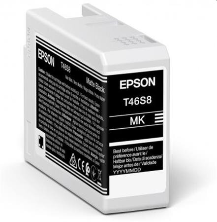 EPSON cartridge T46S8 matte black (25ml) EPSON cartridge T46S8 matte black (25ml)