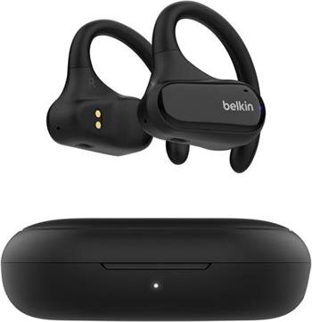 Belkin SOUNDFORM™ ClearFit - Open-Ear Wireless Earbuds - bezdrátová sluchátka, černá Belkin SOUNDFORM™ ClearFit - Open-Ear Wireless Earbuds - bezdrátová sluchátka, černá