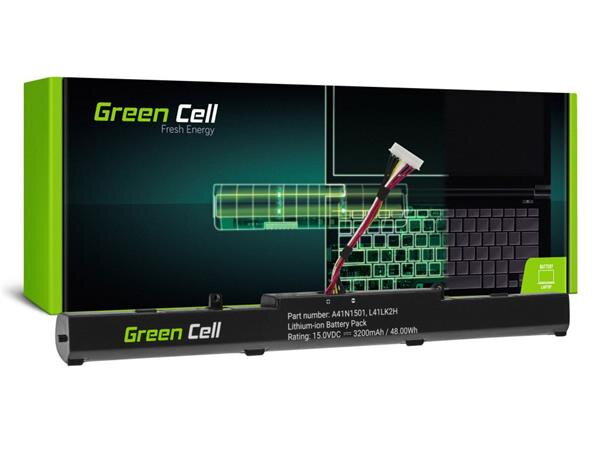 Green Cell Battery A41N1501 for Asus ROG GL752 GL752V GL752VW, Asus VivoBook Pro N552 N552V N552VW N552VX N752 N752V N752VX Green Cell Battery A41N1501 for Asus ROG GL752 GL752V GL752VW, Asus VivoBook Pro N552 N552V N552VW N552VX N752 N752V N752VX