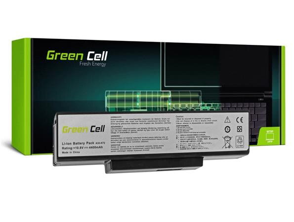 Green Cell Battery A32-K72 A32-N71 for Asus K72 K72J K72F K73SV N71 N71J N73SV X73S Green Cell Battery A32-K72 A32-N71 for Asus K72 K72J K72F K73SV N71 N71J N73SV X73S