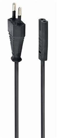 GEMBIRD Kabel síťový 1,8m VDE 220/230V napájecí notebook 2 pin GEMBIRD Kabel síťový 1,8m VDE 220/230V napájecí notebook 2 pin