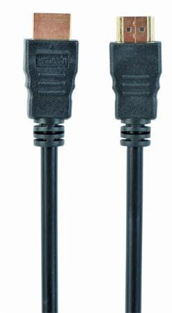 GEMBIRD Kabel HDMI-HDMI 1,8m, 1.4, M/M stíněný, zlacené kontakty, černý GEMBIRD Kabel HDMI-HDMI 1,8m, 1.4, M/M stíněný, zlacené kontakty, černý
