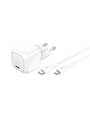 Belkin BOOST CHARGE™ 30W USB-C Power Delivery PPS nástěnná nabíječka + 1m USB-C na lightning kabel, bílá Belkin BOOST CHARGE™ 30W USB-C Power Delivery PPS nástěnná nabíječka + 1m USB-C na lightning kabel, bílá