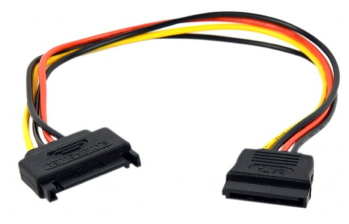 GEMBIRD Kabel SATA prodloužení napájení, 30cm GEMBIRD Kabel SATA prodloužení napájení, 30cm