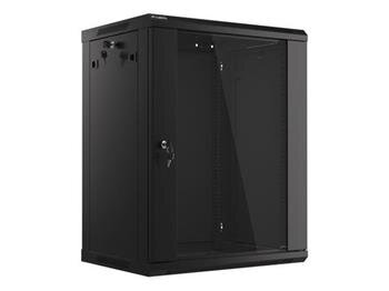 LANBERG 19" RACKOVÁ SKŘÍŇ PRO MONTÁŽ NA STĚNU 15U/600X450 (v rozloženém stavu) S PROSKLENÝMI DVEŘMI ČERNÁ V2 LANBERG 19" RACKOVÁ SKŘÍŇ PRO MONTÁŽ NA STĚNU 15U/600X450 (v rozloženém stavu) S PROSKLENÝMI DVEŘMI ČERNÁ V2