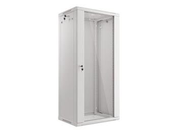 LANBERG RACKOVÁ SKŘÍŇ 19" NÁSTĚNNÁ 27U/600X450 (v rozloženém stavu) ŠEDÁ  V2