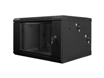 LANBERG RACKOVÁ SKŘÍŇ 19" DVOUDÍLNÁ NÁSTĚNNÁ 6U/600X600 (v rozloženém stavu) ČERNÁ LANBERG RACKOVÁ SKŘÍŇ 19" DVOUDÍLNÁ NÁSTĚNNÁ 6U/600X600 (v rozloženém stavu) ČERNÁ