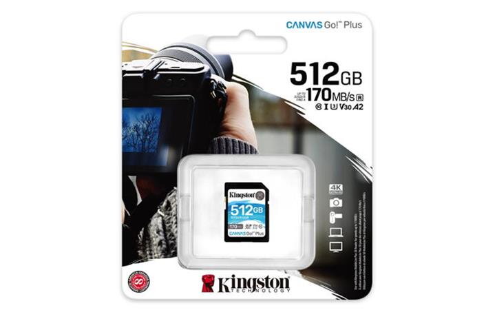KINGSTON 1TB SDXC Canvas Go Plus Gen4 200MB/s C10 UHS-I U3 V30 KINGSTON 1TB SDXC Canvas Go Plus Gen4 200MB/s C10 UHS-I U3 V30