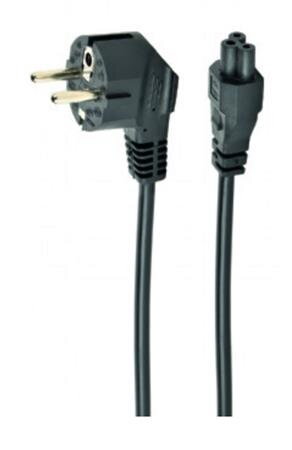 GEMBIRD Kabel síťový 1 m napájecí (C5), VDE GEMBIRD Kabel síťový 1 m napájecí (C5), VDE