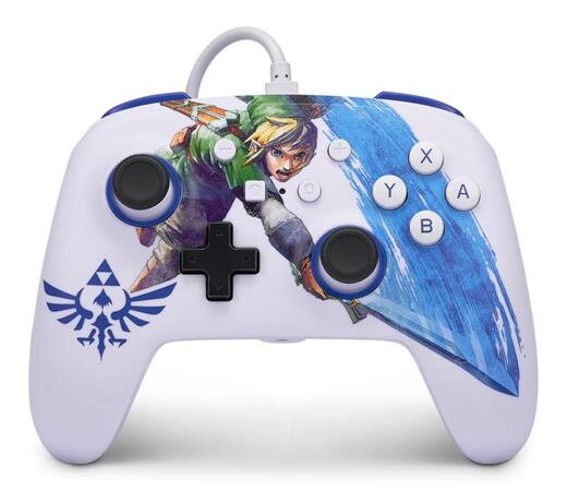 PowerA Enhanced Wired Controller for Nintendo Switch - Master Sword Attack PowerA Enhanced Wired Controller for Nintendo Switch - Master Sword Attack