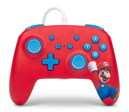 PowerA Enhanced Wired Controller for Nintendo Switch - Woo-hoo! Mario PowerA Enhanced Wired Controller for Nintendo Switch - Woo-hoo! Mario