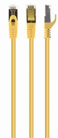 GEMBIRD Patch kabel S/FTP Cat. 6A LSZH, 0,25 m, žlutý GEMBIRD Patch kabel S/FTP Cat. 6A LSZH, 0,25 m, žlutý