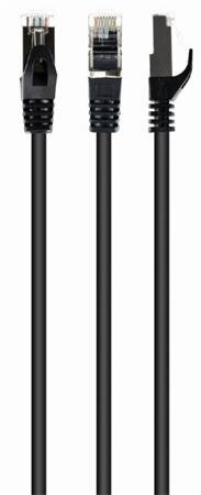 GEMBIRD Patch kabel S/FTP Cat. 6A LSZH, černý, 2 m GEMBIRD Patch kabel S/FTP Cat. 6A LSZH, černý, 2 m