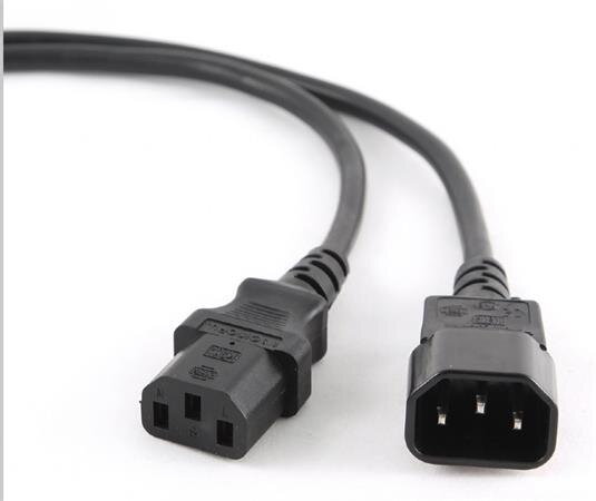 GEMBIRD Kabel síťový  1 m napájecí (C13 to C14), VDE