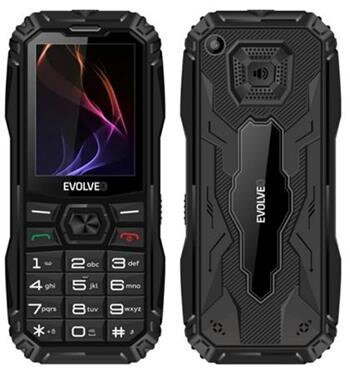 EVOLVEO MaxPhone A1, tlačítkový Dual SIM telefon, černý EVOLVEO MaxPhone A1, tlačítkový Dual SIM telefon, černý