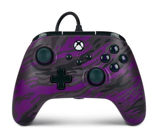 PowerA Advantage Wired Controller for Xbox Series X|S - Purple Camo PowerA Advantage Wired Controller for Xbox Series X|S - Purple Camo