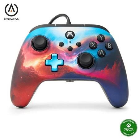 PowerA Vylepšený kabelový ovladač pro Xbox Series X|S - Metallic Ice PowerA Vylepšený kabelový ovladač pro Xbox Series X|S - Metallic Ice