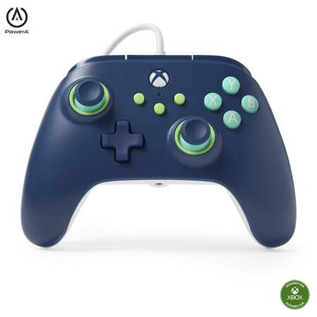 PowerA Kabelový ovladač pro Xbox Series X|S - Mariner Blue PowerA Kabelový ovladač pro Xbox Series X|S - Mariner Blue