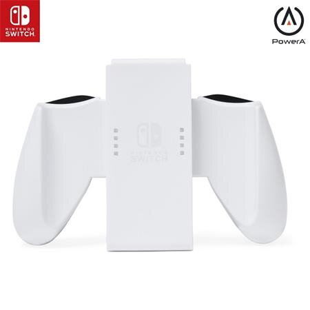 PowerA Držák Joy-Con Comfort pro Nintendo Switch - bílá PowerA Držák Joy-Con Comfort pro Nintendo Switch - bílá
