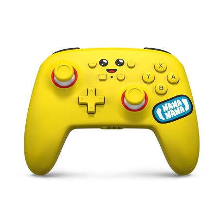 PowerA Enhanced Nabíjecí bezdrátový herní ovladač pro Nintendo Switch - Super Mario Princess Peach Plaid PowerA Enhanced Nabíjecí bezdrátový herní ovladač pro Nintendo Switch - Super Mario Princess Peach Plaid