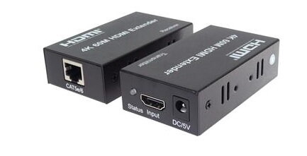 PremiumCord 4Kx2K@60Hz HDMI2.0 extender na 60m přes jeden kabel Cat5e/Cat6/Cat7 PremiumCord 4Kx2K@60Hz HDMI2.0 extender na 60m přes jeden kabel Cat5e/Cat6/Cat7