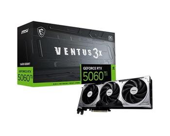 MSI GeForce RTX 5060 Ti VENTUS 3X/OC/16GB/GDDR7 MSI GeForce RTX 5060 Ti VENTUS 3X/OC/16GB/GDDR7