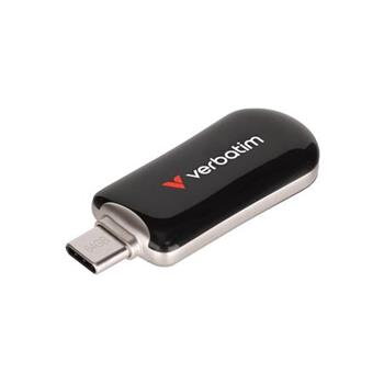 VERBATIM Plectra 64GB USB-C 3.2 Gen 1 černá VERBATIM Plectra 64GB USB-C 3.2 Gen 1 černá