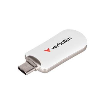 VERBATIM Plectra 512GB USB-C 3.2 Gen 1 bílá VERBATIM Plectra 512GB USB-C 3.2 Gen 1 bílá