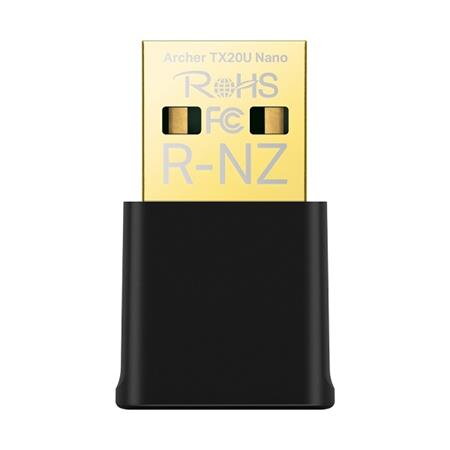 TP-Link Archer TX20U Nano - Bezdrátový USB Nano adaptér s Wi-Fi 6 AX1800 TP-Link Archer TX20U Nano - Bezdrátový USB Nano adaptér s Wi-Fi 6 AX1800