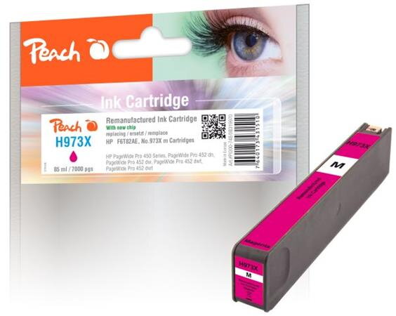 Peach kompatibilní cartridge Epson T2713, purpurová, 1295str.