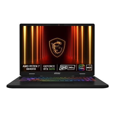 MSI Crosshair A16 HX D8WGKG-021CZ/Ryzen 7 8840HX/32GB/1TB/RTX 5070, 8GB/16" QHD+240Hz/Win11 Home MSI Crosshair A16 HX D8WGKG-021CZ/Ryzen 7 8840HX/32GB/1TB/RTX 5070, 8GB/16" QHD+240Hz/Win11 Home