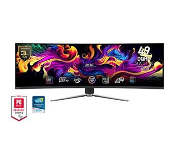 MSI MPG 491CQP QD-OLED Gaming monitor 49" QD-OLED zakřivený/5120x1440(DQHD)/144Hz/0,03ms/HDMI/DP/USB-A,B,C/výšk.nast. MSI MPG 491CQP QD-OLED Gaming monitor 49" QD-OLED zakřivený/5120x1440(DQHD)/144Hz/0,03ms/HDMI/DP/USB-A,B,C/výšk.nast.