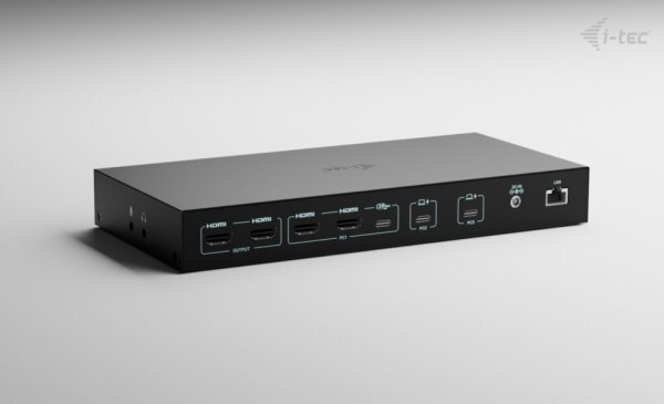 i-tec USB-C KVM Docking station for 3 Hosts, Dual Display, Power Delivery 1x 92W/2x 65W i-tec USB-C KVM Docking station for 3 Hosts, Dual Display, Power Delivery 1x 92W/2x 65W