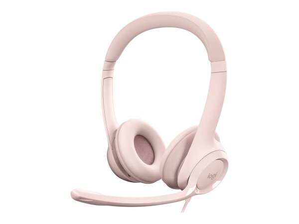 Logitech náhlavní souprava Headset H390, růžová Logitech náhlavní souprava Headset H390, růžová
