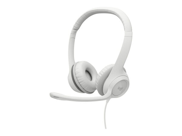 Logitech náhlavní souprava Headset H390, bílá Logitech náhlavní souprava Headset H390, bílá