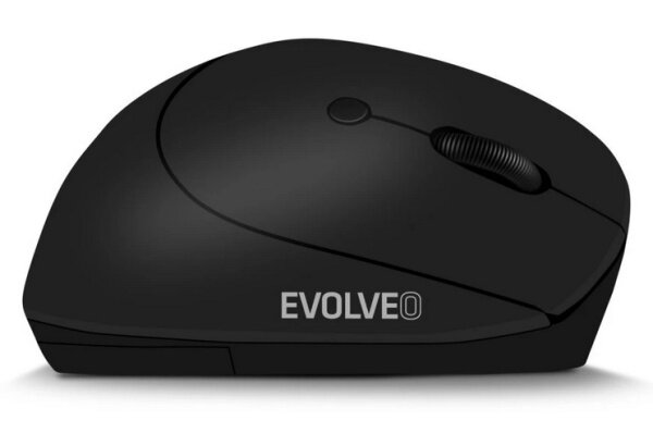 EVOLVEO LadyErgo, tichá vertikální ergonomická myš, 2.4GHz, černá EVOLVEO LadyErgo, tichá vertikální ergonomická myš, 2.4GHz, černá