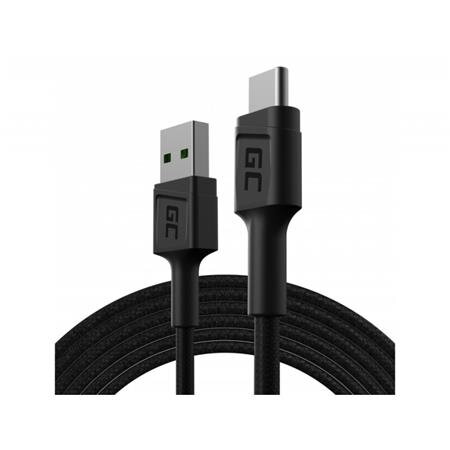 Green Cell Cable GC PowerStream USB-A - USB-C 200cm quick charge Ultra Charge, QC 3.0 Green Cell Cable GC PowerStream USB-A - USB-C 200cm quick charge Ultra Charge, QC 3.0