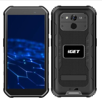 iGET T1 Black - odolný 5,5"/1440x720/Octa-core/6GB/128GB/GPS+Glonass+Beidou/WiFi+BT 5.0/8 MPx+13 MPx/USB-C/Android 15 iGET T1 Black - odolný 5,5"/1440x720/Octa-core/6GB/128GB/GPS+Glonass+Beidou/WiFi+BT 5.0/8 MPx+13 MPx/USB-C/Android 15