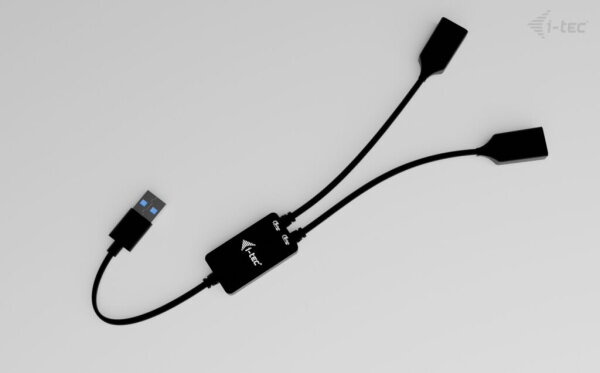 i-tec USB-A Cable HUB 2 port (2x USB-A) i-tec USB-A Cable HUB 2 port (2x USB-A)